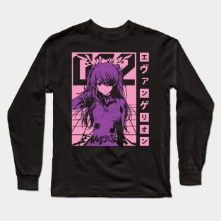 Neon Genesis Evangelion Unit 002 Long Sleeve T-Shirt